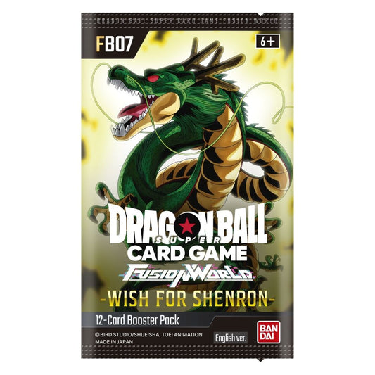 Dragon Ball Super Card Game: Fusion World – Booster Pack: Wish For Shenron [FB07]