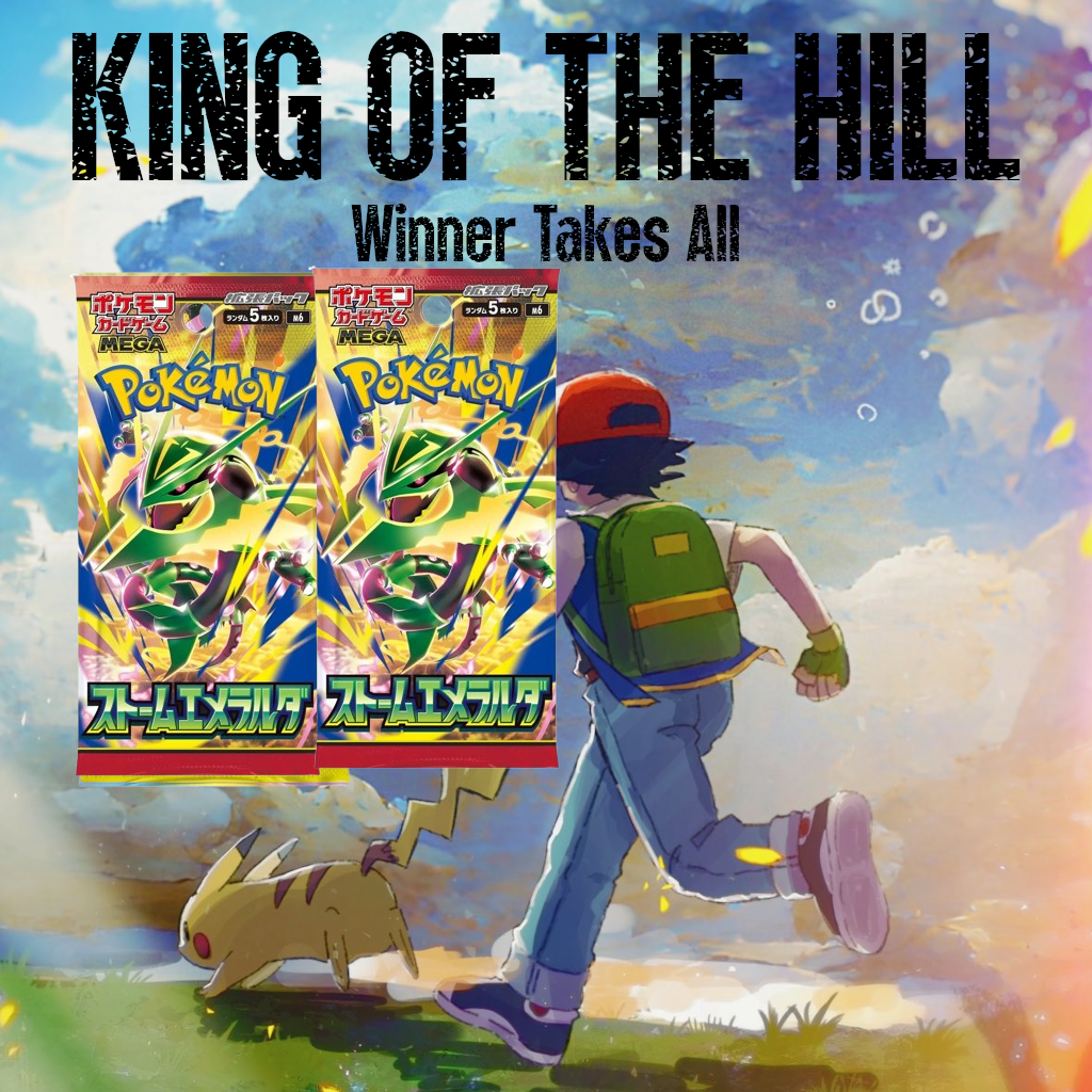 King of The Hill - Wheel of Fate Edition! Pokémon Japanese Storm Emeralda