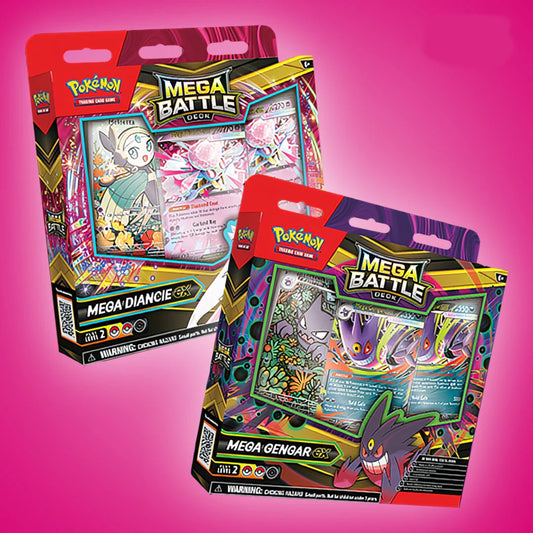 Pokémon TCG: Mega Battle Deck—Mega Gengar ex & Mega Diancie ex Combo!