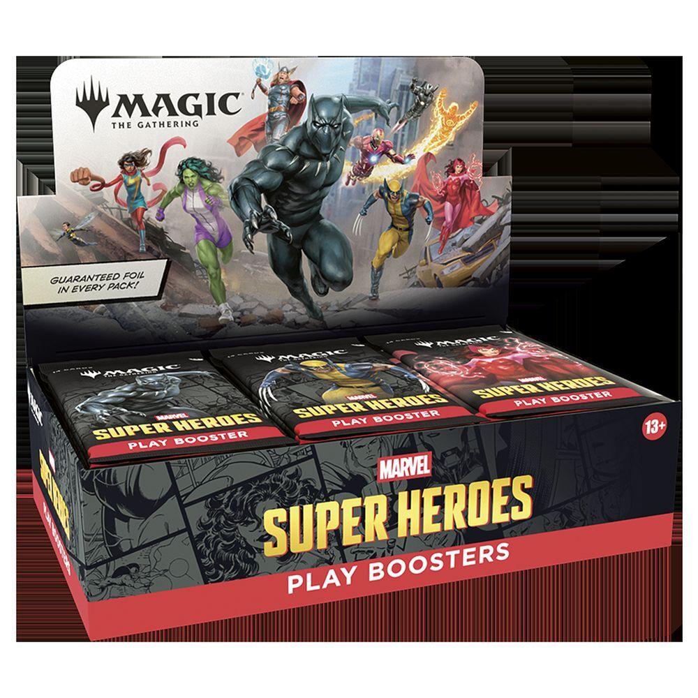 (Preorder) Magic Marvel Super Heroes - Play Booster Box