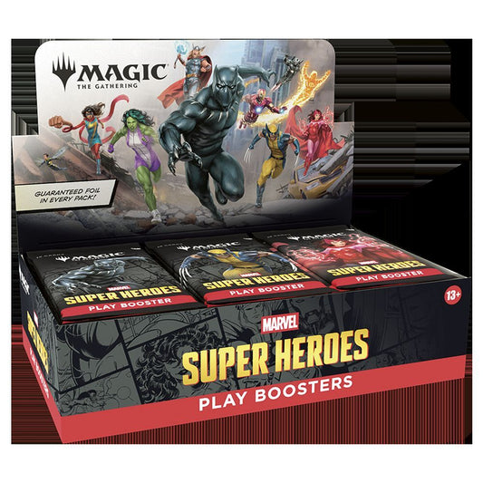 (Preorder) Magic Marvel Super Heroes - Play Booster Box