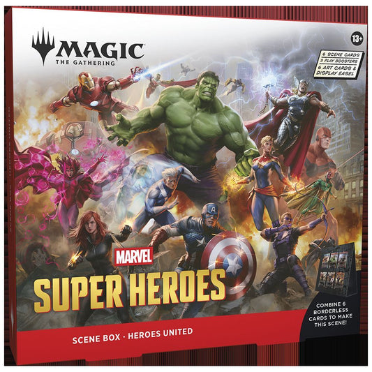 (Preorder) Magic Marvel Super Heroes - Scene Box