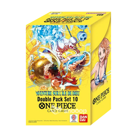 MIDNIGHT STREAM One Piece Card Game: Double Pack Set – Adventure on Kami's Island [DP-10]