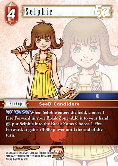 Selphie EX (Foil) - 18-007C