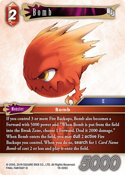 Bomb (Foil) -  19-009C