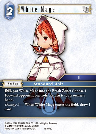 White Mage (Foil) -  19-092C