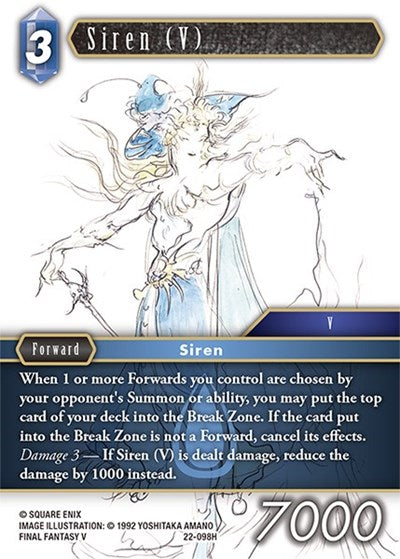 Siren (V) (Foil) - 22-098H